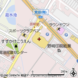 ＭＥＧＡドン・キホーテ北鴻巣店周辺の地図