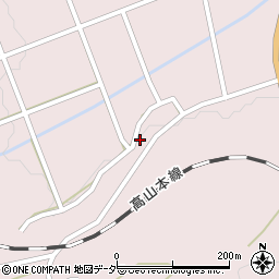 岐阜県高山市一之宮町洞上4541周辺の地図