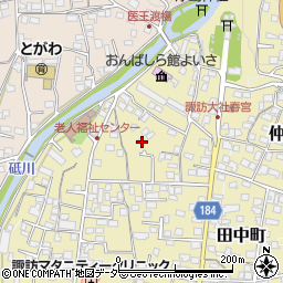 長野県諏訪郡下諏訪町153周辺の地図