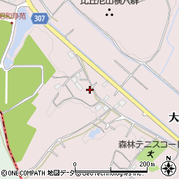 埼玉県東松山市大谷214周辺の地図