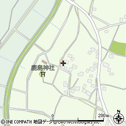 茨城県つくば市上河原崎155周辺の地図