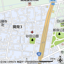 福井県福井市開発3丁目2626周辺の地図
