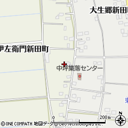 茨城県常総市伊左衛門新田町196-1周辺の地図