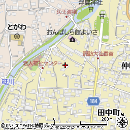 長野県諏訪郡下諏訪町180周辺の地図