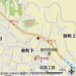 長野県諏訪郡下諏訪町東町下532周辺の地図