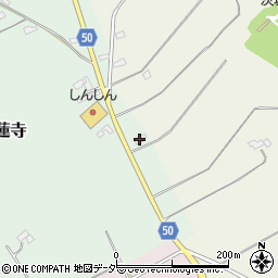 茨城県行方市西蓮寺1420周辺の地図