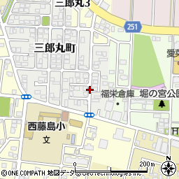 〒910-0036 福井県福井市三郎丸町の地図