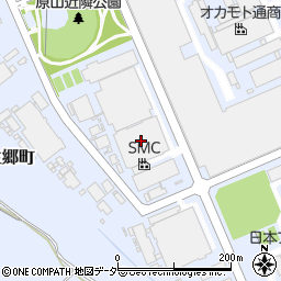 ＳＭＣ株式会社　筑波工場周辺の地図