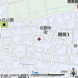 福井県福井市開発3丁目1203周辺の地図
