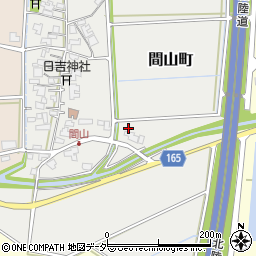 福井県福井市間山町5周辺の地図