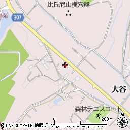 埼玉県東松山市大谷5104周辺の地図