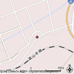 岐阜県高山市一之宮町洞上4552周辺の地図