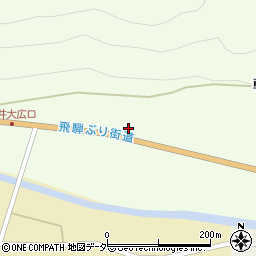 岐阜県高山市朝日町浅井412周辺の地図