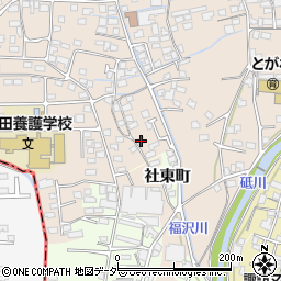 長野県諏訪郡下諏訪町東山田6596-6周辺の地図