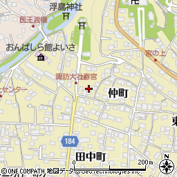 長野県諏訪郡下諏訪町468周辺の地図