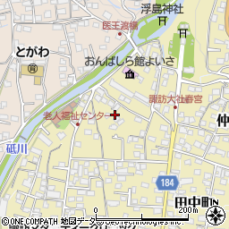 長野県諏訪郡下諏訪町180-2周辺の地図