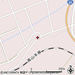 岐阜県高山市一之宮町洞上4548周辺の地図