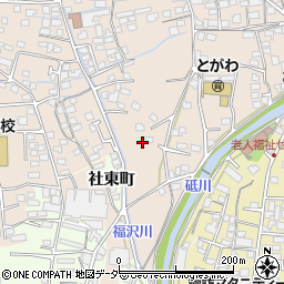 長野県諏訪郡下諏訪町東山田6687-3周辺の地図