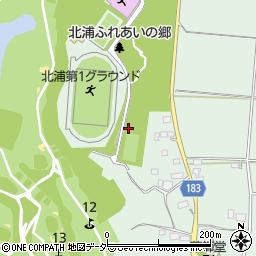 茨城県行方市山田2190周辺の地図