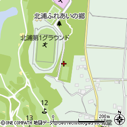 茨城県行方市山田2190周辺の地図