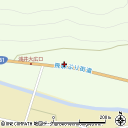 岐阜県高山市朝日町浅井344周辺の地図