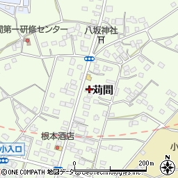 茨城県つくば市苅間1449-1周辺の地図