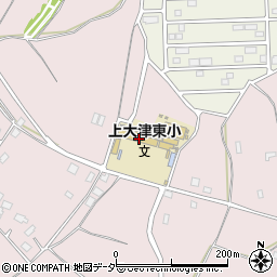 土浦市立上大津東小学校周辺の地図