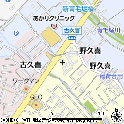赤江機械工業株式会社　関東営業所周辺の地図