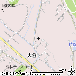 埼玉県東松山市大谷320周辺の地図