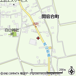 千葉県野田市関宿台町922周辺の地図