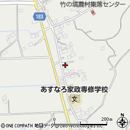 茨城県行方市手賀2423周辺の地図