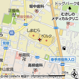 マツモトキヨシ幸手北店周辺の地図