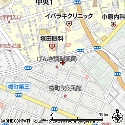 松本平太郎美容室　土浦店パートＩ周辺の地図