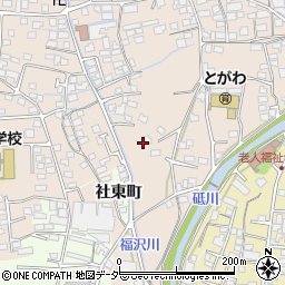 長野県諏訪郡下諏訪町東山田6688-4周辺の地図