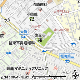 東光寺周辺の地図