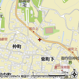 長野県諏訪郡下諏訪町565周辺の地図