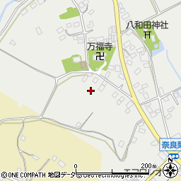 埼玉県比企郡小川町奈良梨921-1周辺の地図