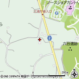 茨城県行方市山田3367周辺の地図