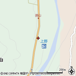 上野村農協給油所周辺の地図