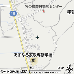 茨城県行方市手賀2427周辺の地図