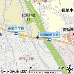 長野県岡谷市7777-9周辺の地図