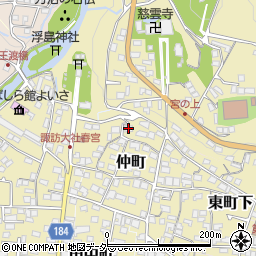 長野県諏訪郡下諏訪町490周辺の地図