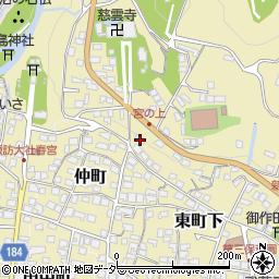 長野県諏訪郡下諏訪町572周辺の地図