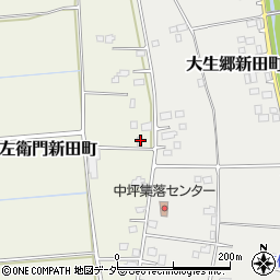 茨城県常総市伊左衛門新田町218周辺の地図