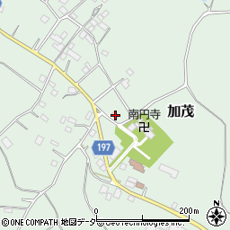 茨城県かすみがうら市加茂4510周辺の地図