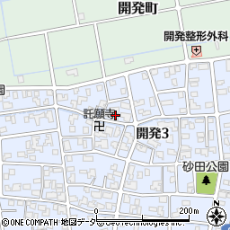 福井県福井市開発3丁目926周辺の地図