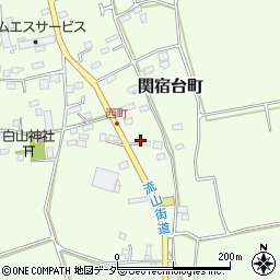 千葉県野田市関宿台町1680周辺の地図