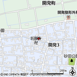 福井県福井市開発3丁目931周辺の地図