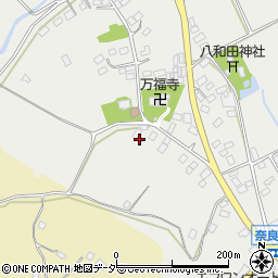 埼玉県比企郡小川町奈良梨832周辺の地図