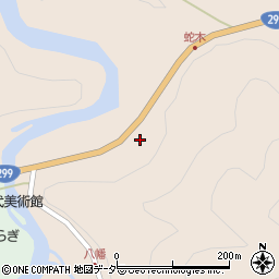 群馬県多野郡上野村新羽1365周辺の地図